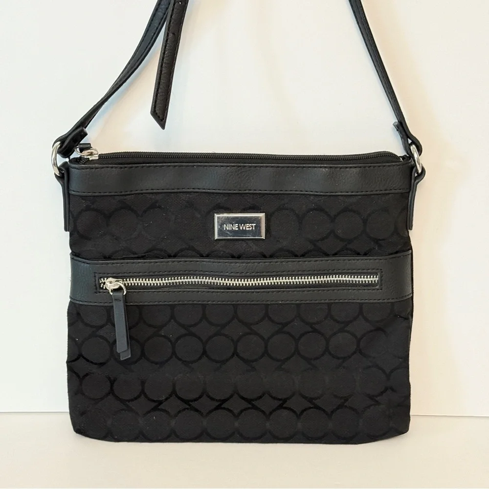 Nine West Coralia Black Crossbody Handbag